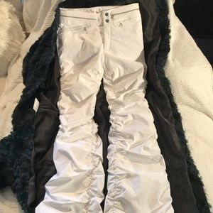 Bogner White ski pants